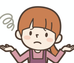困っている人②