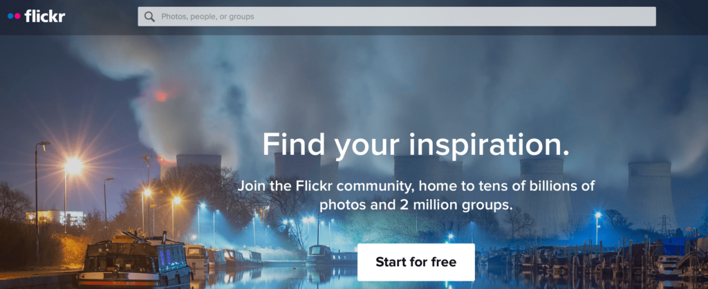Flickr(フリッカー)の公式ホームページ